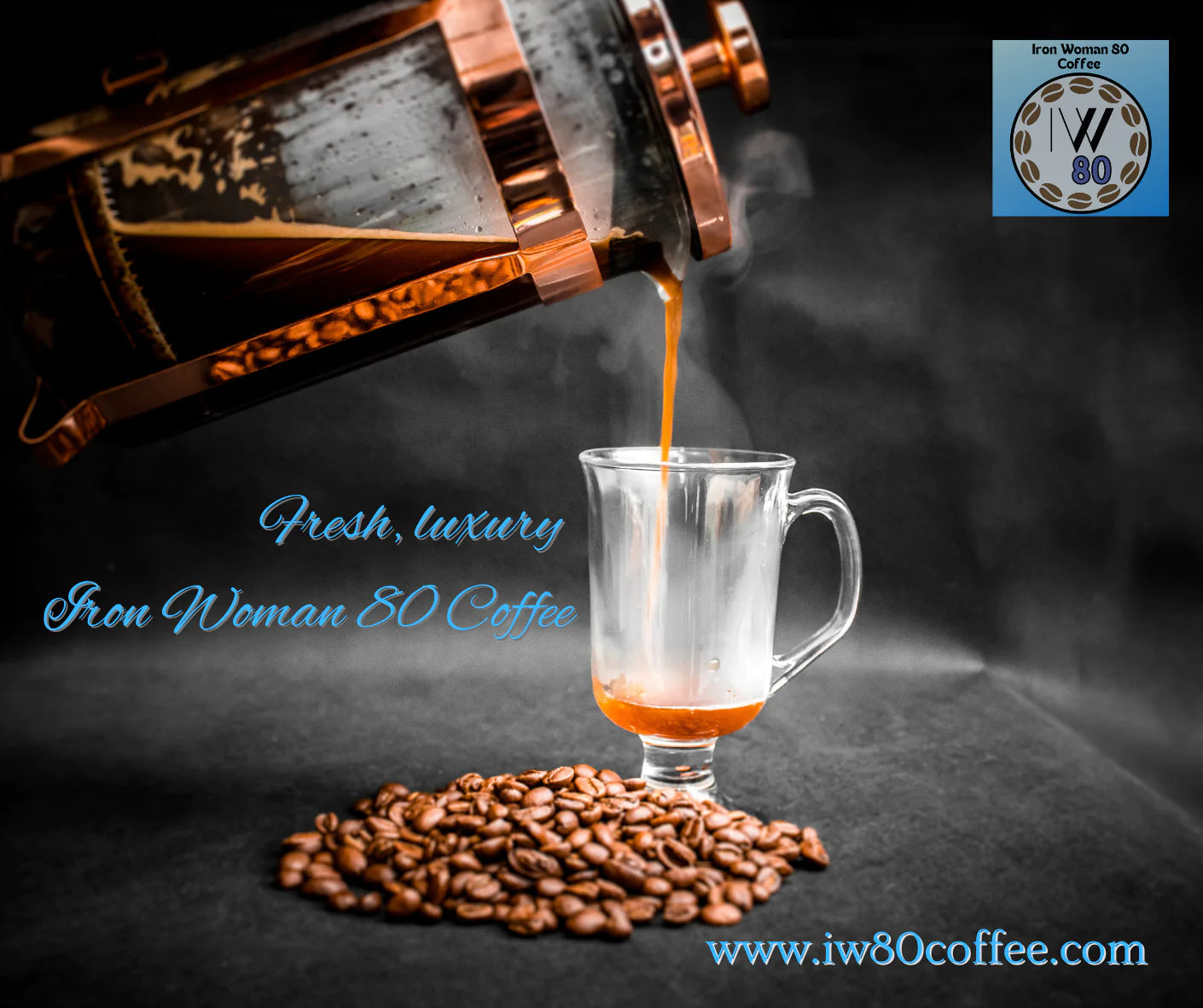 Mexican Chocolate Coffee – Natural Cinnamon, Vanilla & Cocoa Medium Roast | Iron Woman 80 Coffee